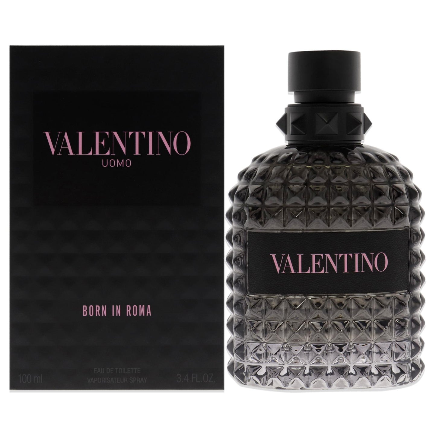 NEW Valentino Uomo Born in Roma Eau de Toilette 3.4 oz / 100ml Spray for Men