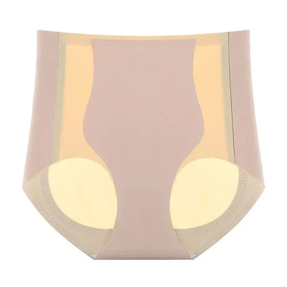 Color-block Hip-lifting Seamless Waist Control Pants