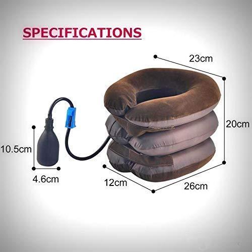 3 Layers Portable Neck Pillow Neck Massager for Cervical Spine.
