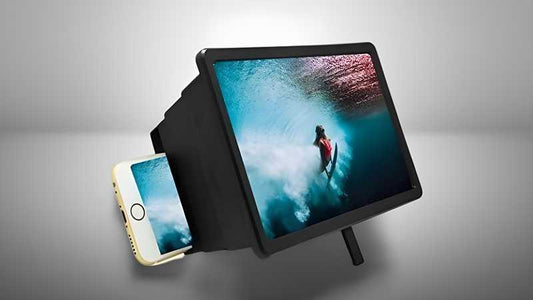 18 Inch  F2 3D Screen Amplifier Magnifying Glass Screen for All Smartphones