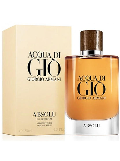 NEW Giorgio Armani Acqua di Giò Absolu Eau de Parfum 4.2 oz / 125ml Spray for Men