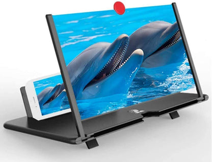 18 Inch Screen Expanders & Magnifier Amplifier,3D HD New Phone Holder for All Smartphones
