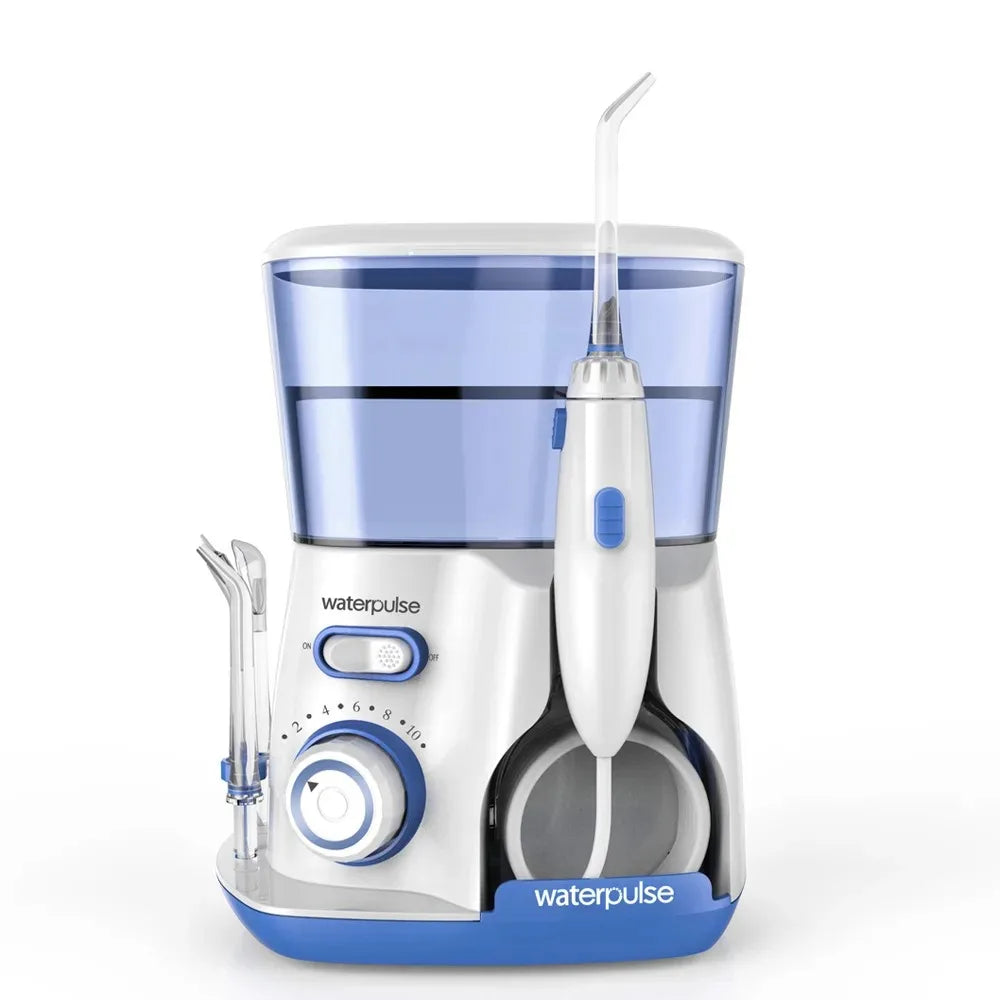 Electric Water Flosser 800ML Tank 5 Nozzles Oral Irrigator for Teeth Cleaner Mouth Washing Dental Flosser
