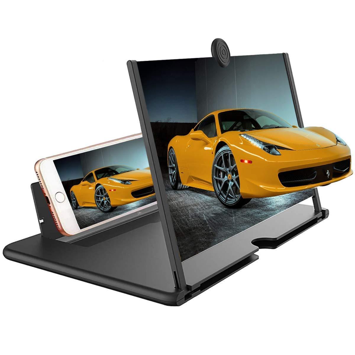 18 Inch Screen Expanders & Magnifier Amplifier,3D HD New Phone Holder for All Smartphones