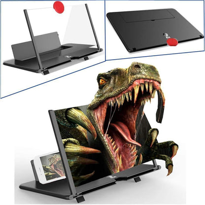 18 Inch Screen Expanders & Magnifier Amplifier,3D HD New Phone Holder for All Smartphones