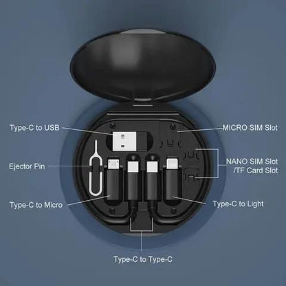 Fast Charging Travel Cabel Set