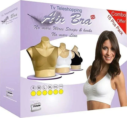 SLIM' N' LIFT' AIRE BRA - NO STRAPS, NO CLIP, NO WIRES, NO PAIN (PACK OF 3)