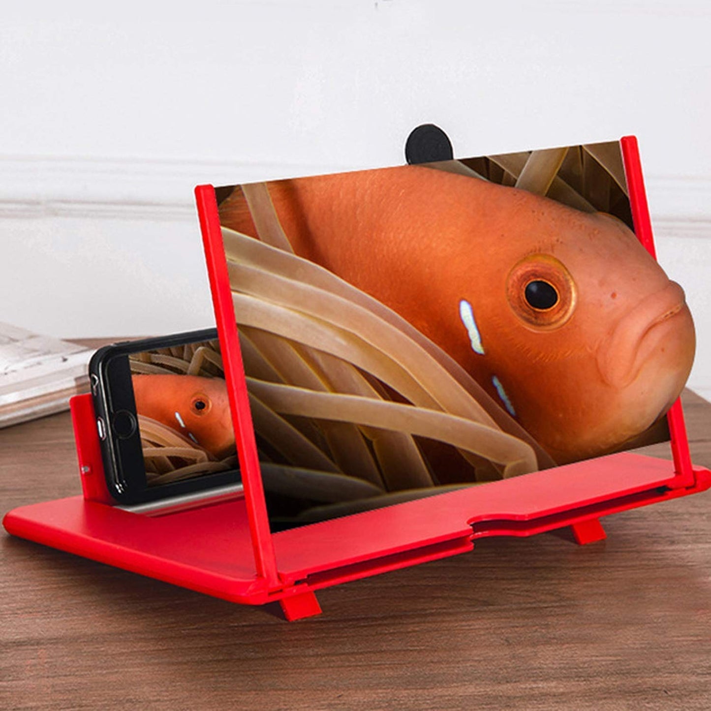 18 Inch Screen Expanders & Magnifier Amplifier,3D HD New Phone Holder for All Smartphones