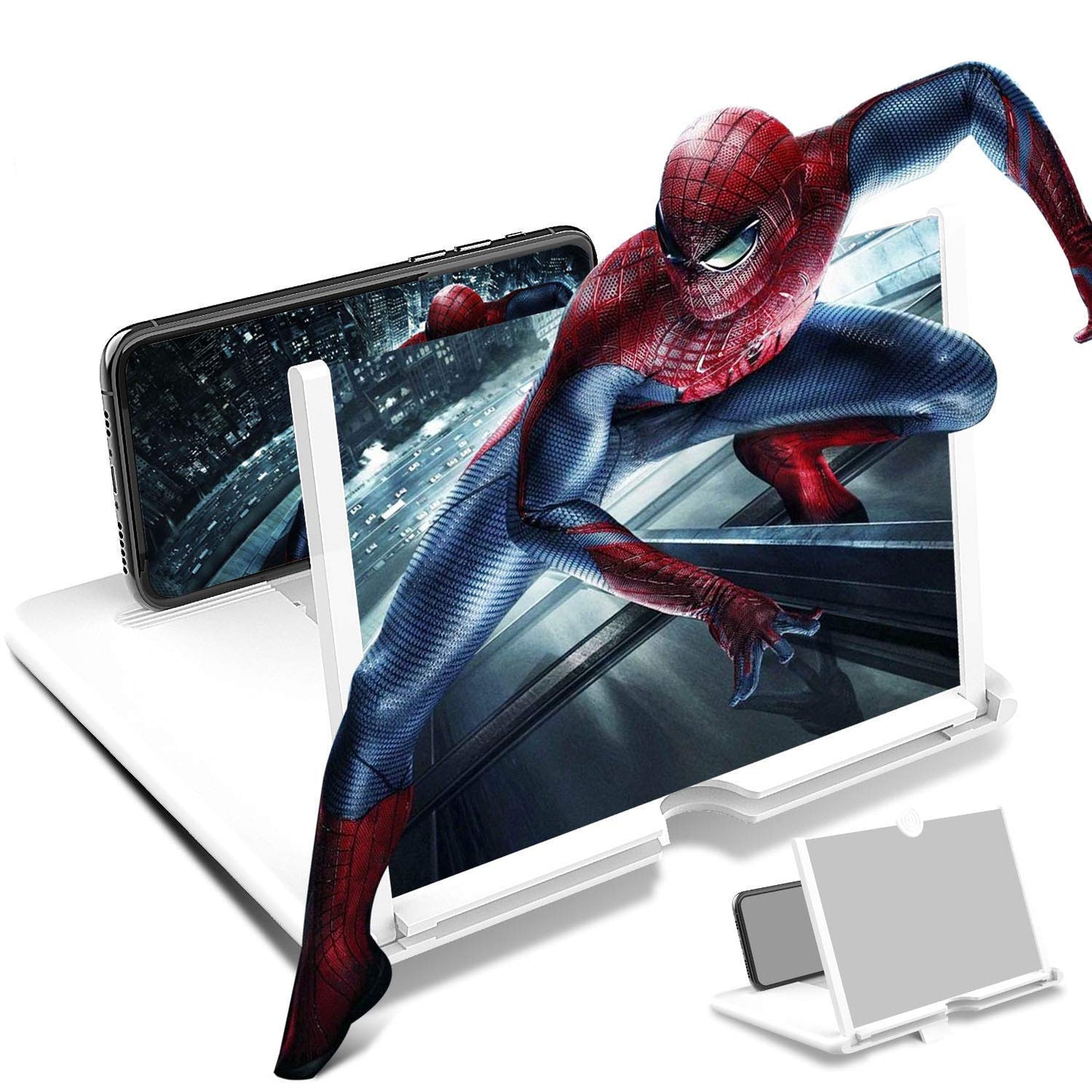18 Inch Screen Expanders & Magnifier Amplifier,3D HD New Phone Holder for All Smartphones