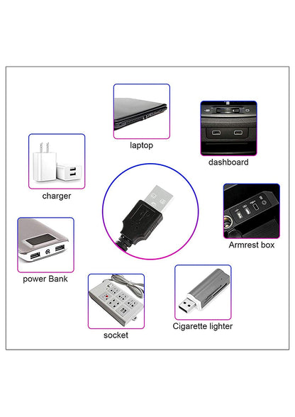 LED Galaxy Lamp Decoration Light USB Plug