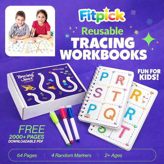 Brain Activity Book - Build Focus , Creativity & Hand Coordination For Kids