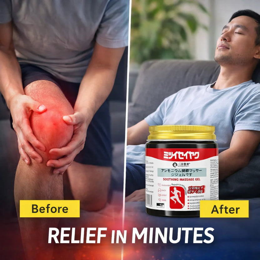Japanese Instant Pain Relief✨ Soothing Massage Gel for Neck, Shoulder, Back & Joints