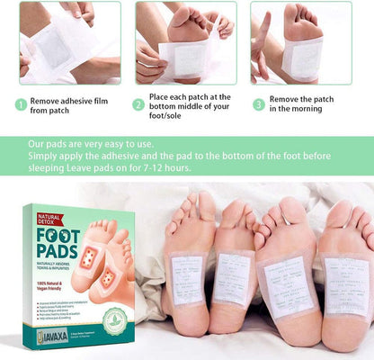 Premium Natural Detox Foot Patches  (2x5 packs) BUY 1 GET 1 FREE