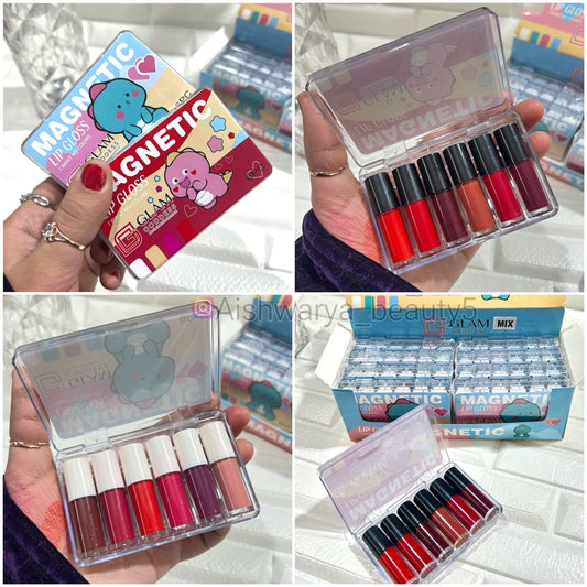 Waggy Waterproof HD Liquid Lipstick Makeup Kit (SET of 6)