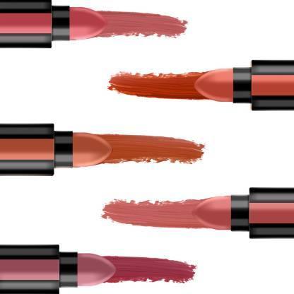 FAB 5 Matte Finish  (5 in 1 Lipstick)