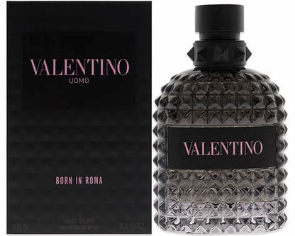 NEW Valentino Uomo Born in Roma Eau de Toilette 3.4 oz / 100ml Spray for Men