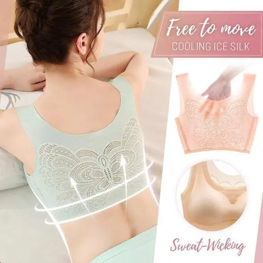 ULTRA THIN BEAUTY BACK ICE SILK COMFORT BRA