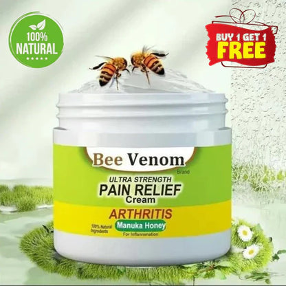 Bee Venom Ultra Strength Pain Relief Cream (BUY 1 GET 1 FREE)