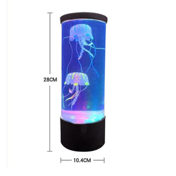 Sea of Dreams™ LED Jellyfish Aquarium Lamp – Color-Changing USB Night Light for Home & Office Relaxation
