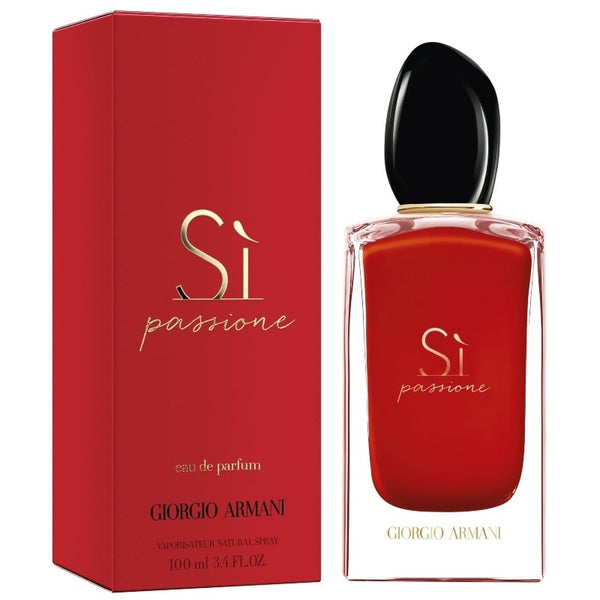 Giorgio Armani Sì Passione Eau de Parfum Spray for Women 3.4 oz / 100 mL