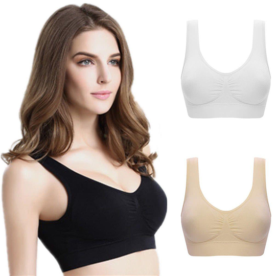 SLIM' N' LIFT' AIRE BRA - NO STRAPS, NO CLIP, NO WIRES, NO PAIN (PACK OF 3)