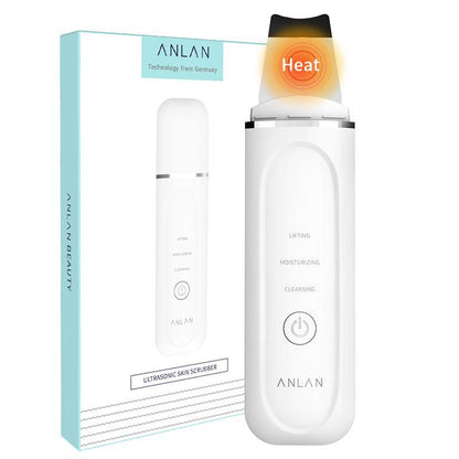 Ultrasonic Heating Skin Scrubber