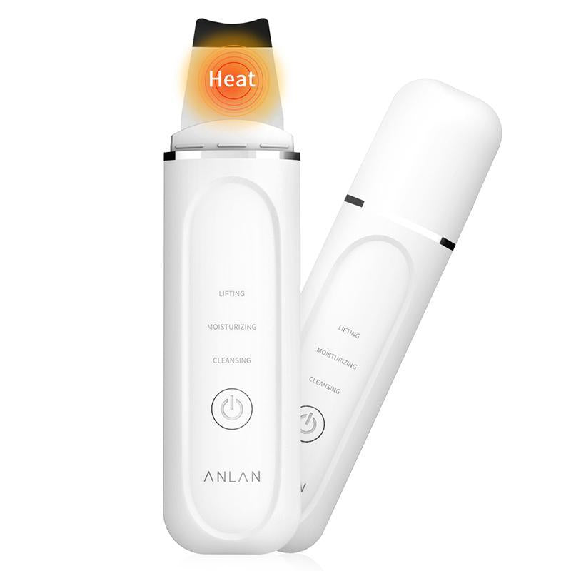 Ultrasonic Heating Skin Scrubber