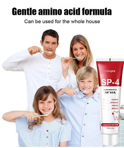 ✨SP-4 Probiotic Brightening & Stain Removing Toothpaste 🦷(2x100grams) BUY 1 GET 1 FREE